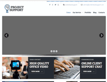 Tablet Screenshot of contentandsupport.com